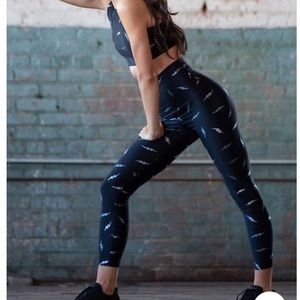 Emily Hsu Designs lightening bolt leggings